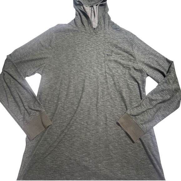 Volcom Mens XL Long Sleeve Heather Green Hoodie Pullover Casual Activewear - Picture 1 of 7